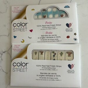 Color Street 2 sets🌺 holiday theme